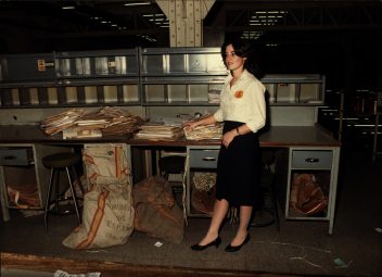 1983_Auxiliar de Clasificación y Reparto. Palacio de Comunicaciones.