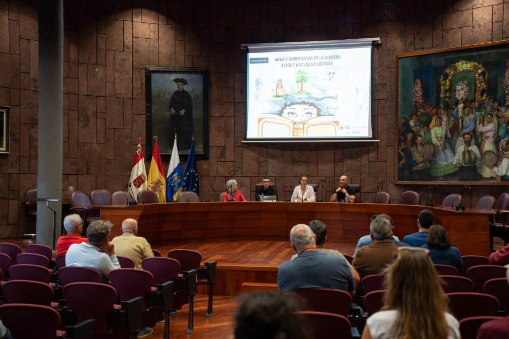 220325 Jornada informativa con motivo del Día del Agua en el Cabildo de La Gomera