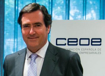 Antonio Garamendi, presidente de CEOE