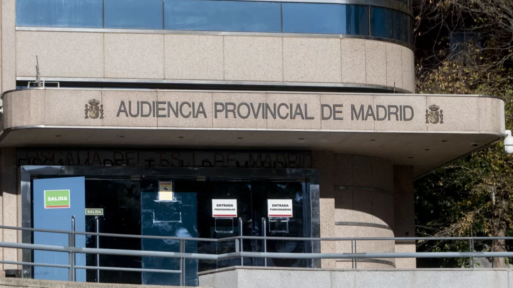 Audiencia provincial Madrid