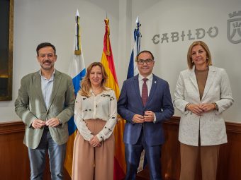 CD Tenerife-Visita institucional-Nuevo presidente