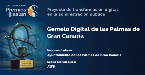 Candidatura del Ayuntamiento de Las Palmas de Gran Canaria a los premios @aslan