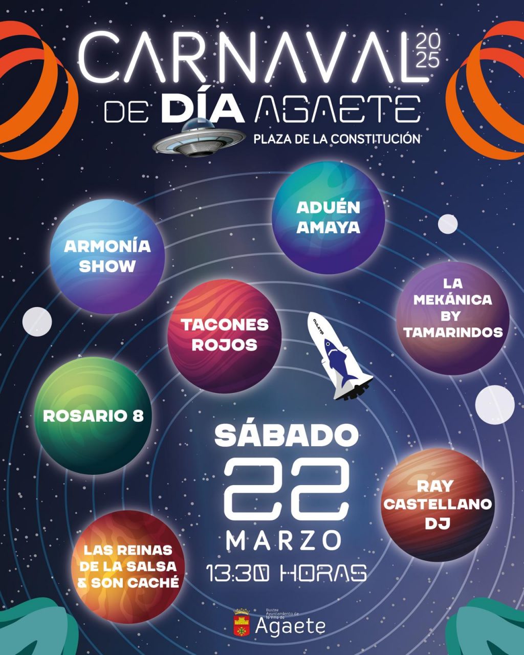 Cartel carnavales de Agaete