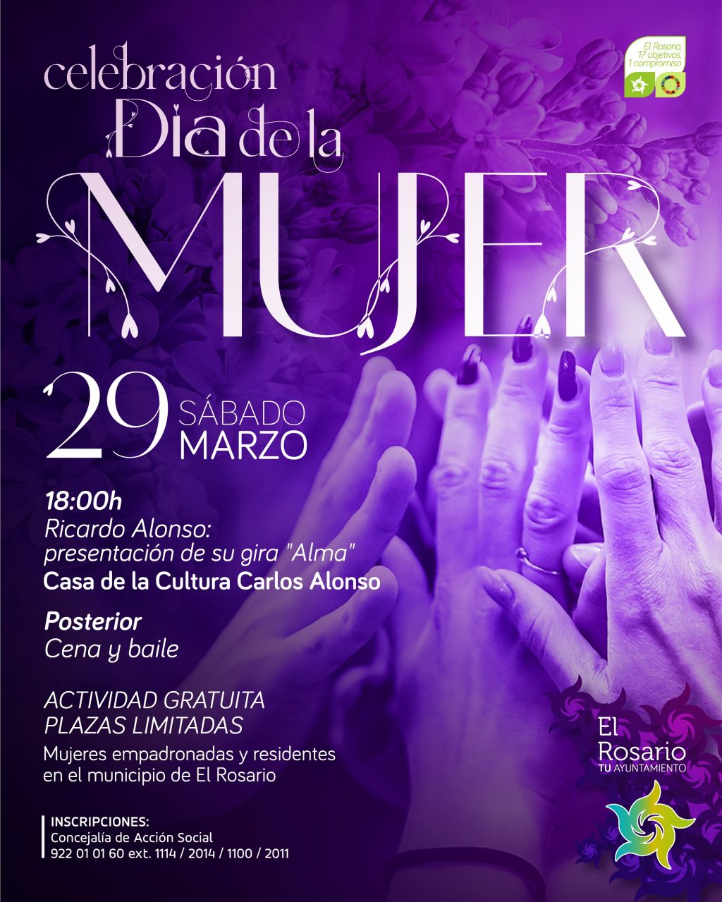 DÍA DE LA MUJER 2025 - CARTEL REDES