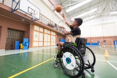 El deporte adaptado llega a los centros educativos de Canarias con Fundación DISA (1)