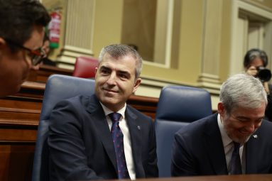 El presidente y vicepresidente del Gobierno hoy durante el DENC. jpg