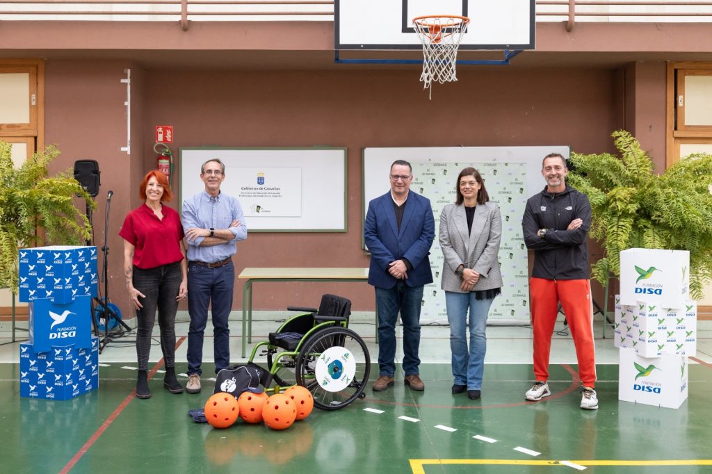 FOTO. Educación y la Fundación DISA promueven la inclusión a través del deporte en el IES Los Tarahales (1)