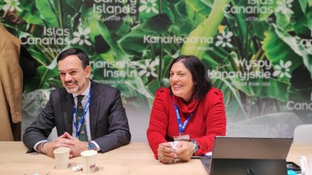 Lope Afonso y Dimple Melwani, en la ITB de Berlín 2024