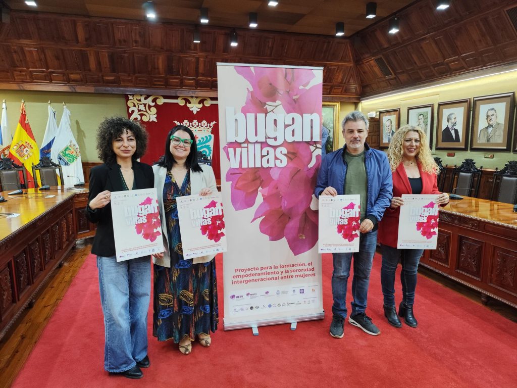 Presentación del proyecto Buganvilla entre Ayuntamiento y Cabildo