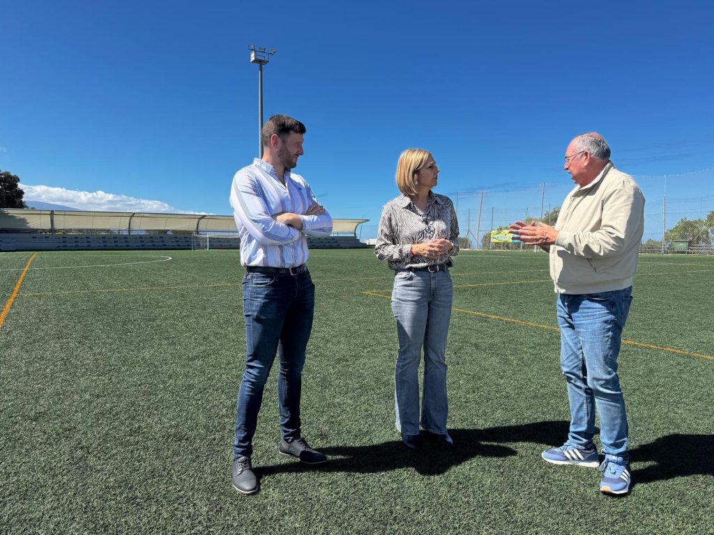 Visita a las instalaciones deportivas de El Sauzal