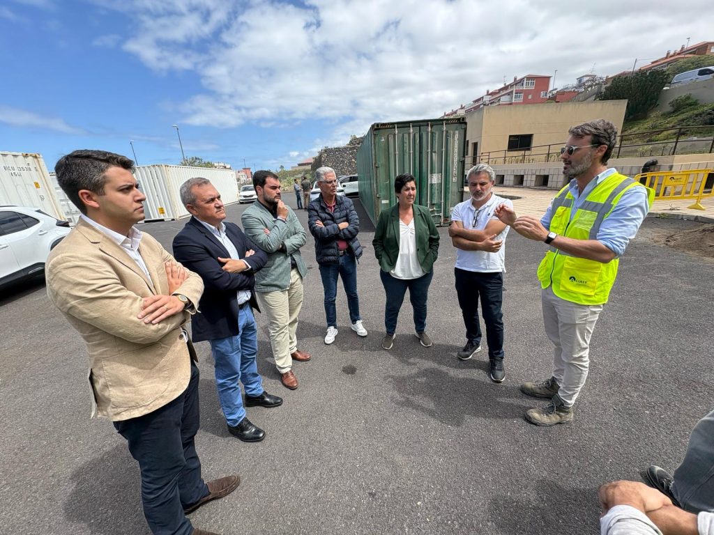 Visita realizada hoy en Puerto de la Cruz