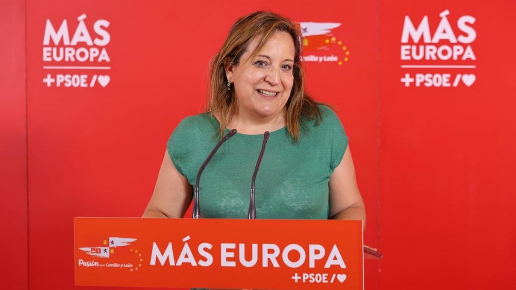 presidenta del grupo socialista (S&D) en el Parlamento Europeo, Iratxe García,